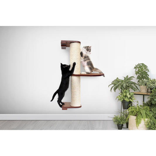 Cat Scratching Pole (Wall-Mounted) by Catastrophic Creations