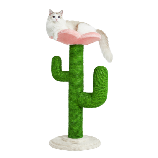 Blooming Cactus Cat Tree by Vetreska