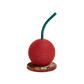 Cherry Cat Scratching Ball by Vetreska