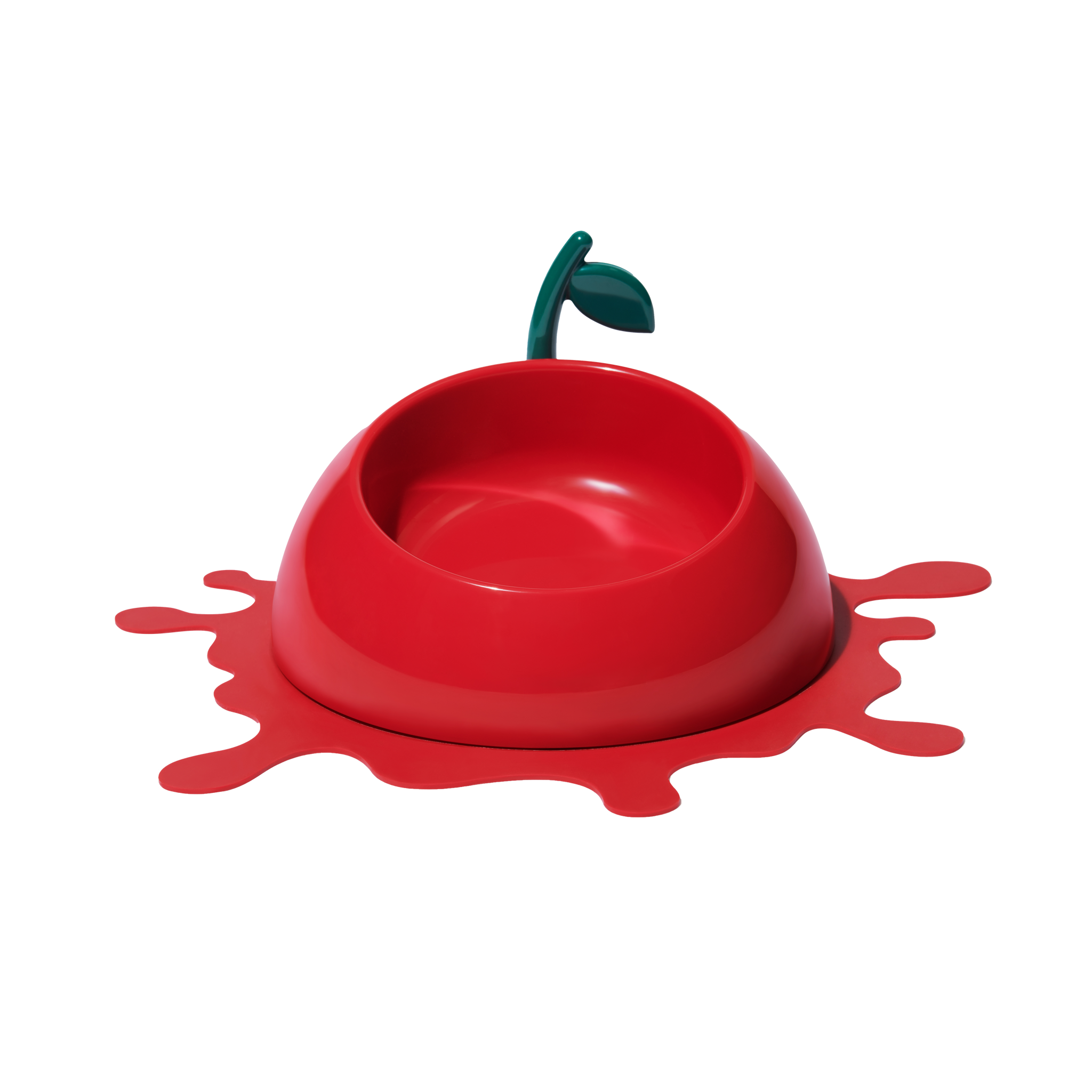 Juicy Cherry Pet Bowl, Spoon & Mat Set by Vetreska