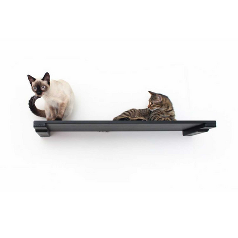 Wall-Mounted Cat Shelf by Catastrophic Creations