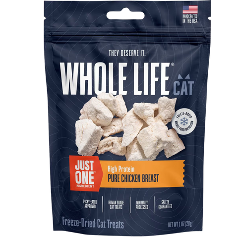 Just One Ingredient Treats For Cats by Whole Life Pet