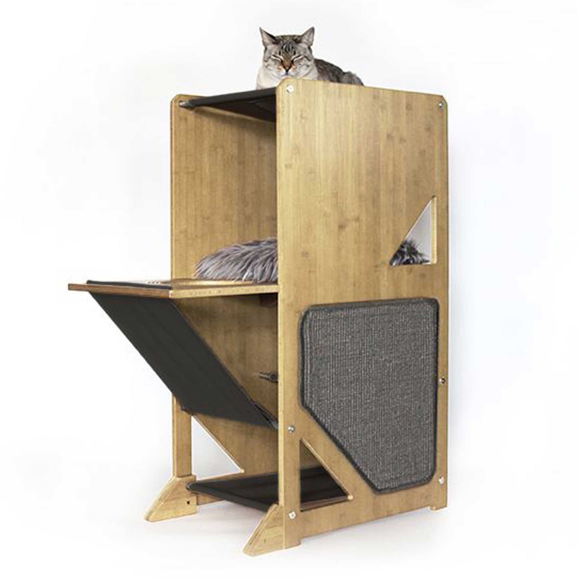 The Overlook - A Stable, Large Cat Tree by Catastrophic Creations