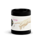 boop Michelangelo Black Glossy Mug - Jackson Galaxy