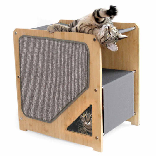 The Grotto - A Cat Tree for Small Spaces by Catastrophic Creations