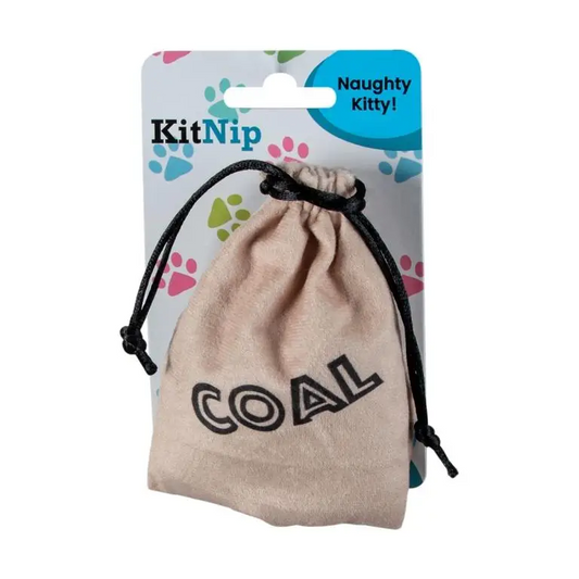 Bag of Coal Catnip Cat Toy
