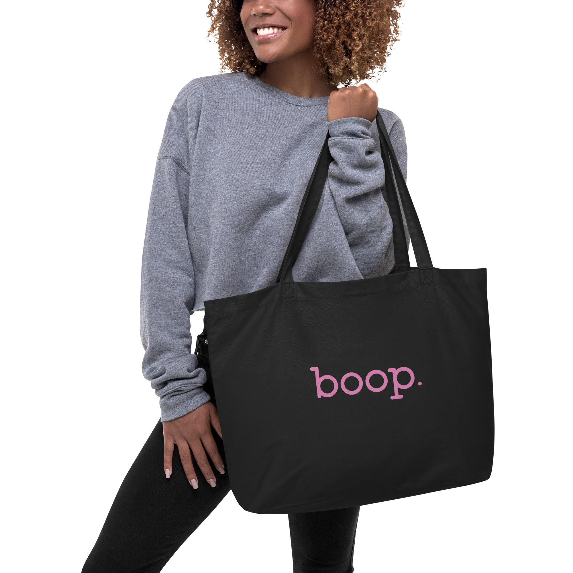 boop Large organic tote bag - Jackson Galaxy