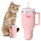 Kitty Cup Cat Tumbler Toy with Catnip & Crinkle Paper by PUPROAR