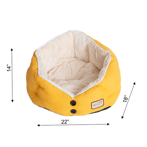 Golden Waffle Cat Bed by Armarkat