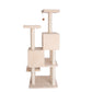 67-inch Ultra-Thick Faux Fur Cat Tree, Beige by Armarkat