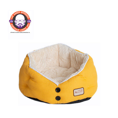 Golden Waffle Cat Bed by Armarkat