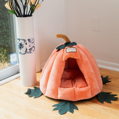 Pumpkin Harvest Cat Bed by Armarkat