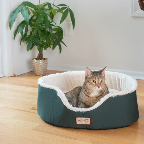 Forest Green Cat Bed by Armarkat