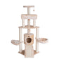 Classic Faux Fur Cat Tree, Beige by Armarkat