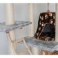 78-inch Faux Fur Cat Tree, Silver Gray by Armarkat