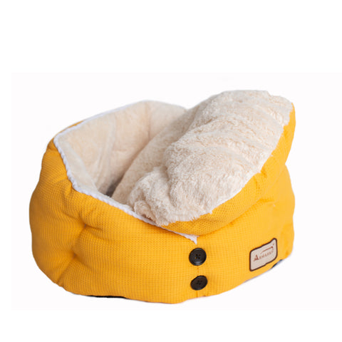 Golden Waffle Cat Bed by Armarkat