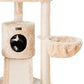 Classic Faux Fur Cat Tree, Beige by Armarkat