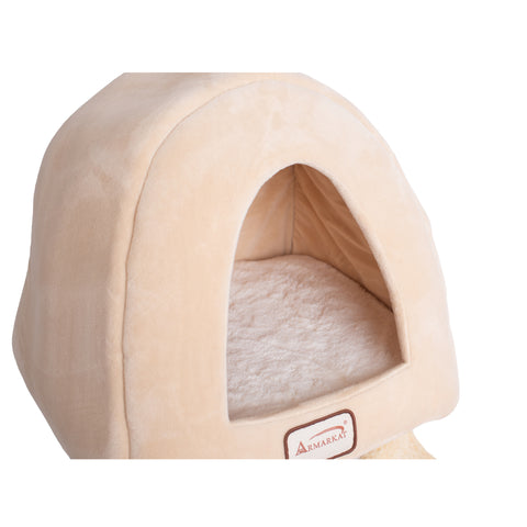 Premium Ultra-Soft Faux Fleece Kitten Tree with House by Armarkat