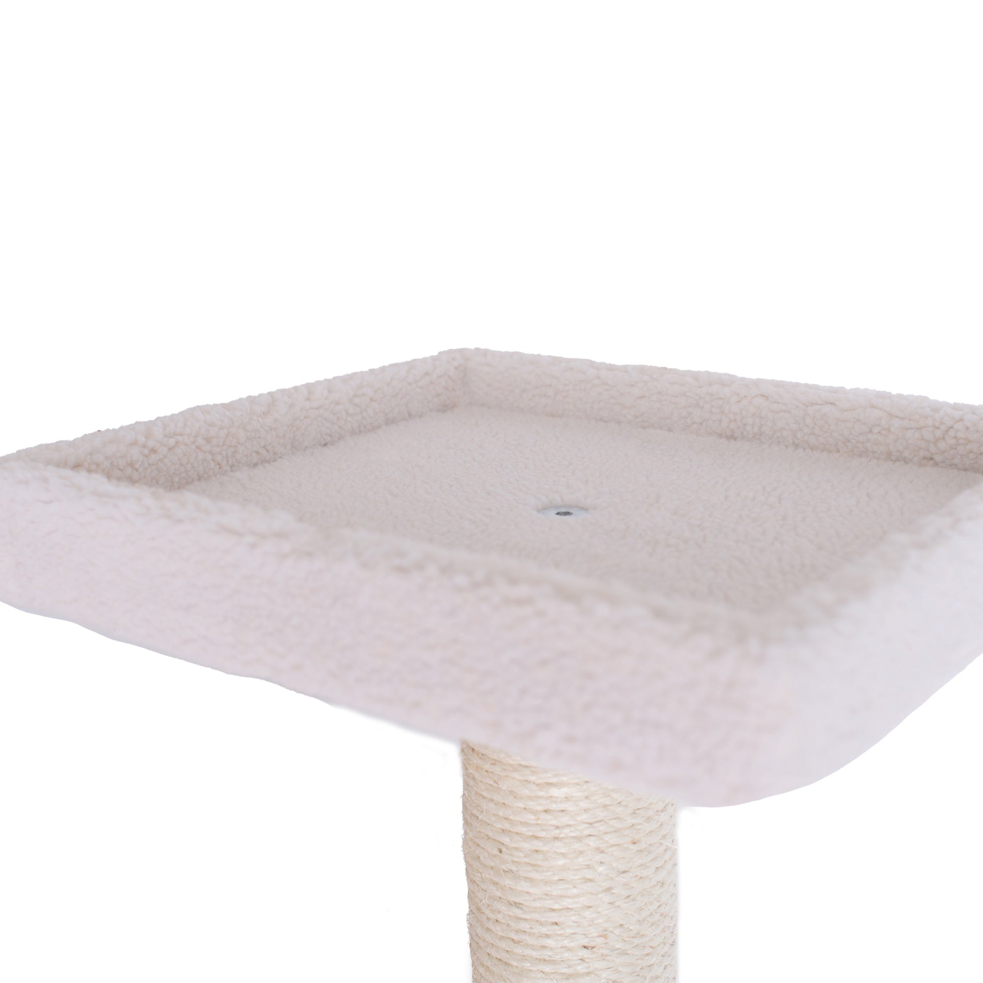 Classic 53-Inch Faux Fleece Cat Tree, Ivory by Armarkat