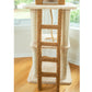 Premium 84" Ultra-Thick Faux Fur Cat Tree, Beige by Armarkat