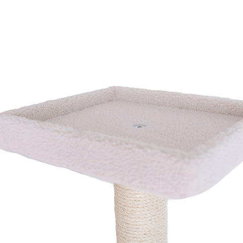 Classic 73-Inch Faux Fleece Cat Tree, Ivory by Armarkat