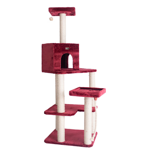 Classic 69-inch Ultra-Thick Faux Fur Cat Tree by Armarkat