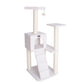 Classic 53-Inch Faux Fleece Cat Tree, Ivory by Armarkat