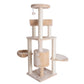Classic Faux Fur Cat Tree, Beige by Armarkat
