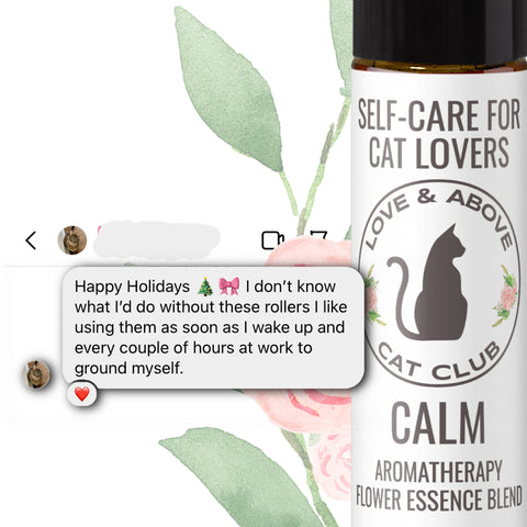 Calm - Stress Relief for Humans: Aromatherapy & Flower Essence Roller