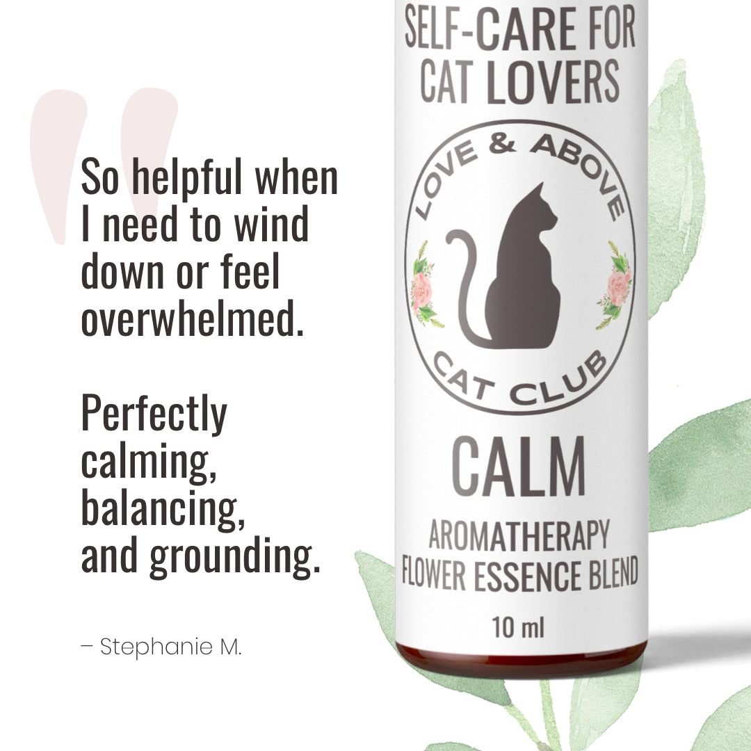 Calm - Stress Relief for Humans: Aromatherapy & Flower Essence Roller