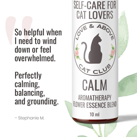 Calm - Stress Relief for Humans: Aromatherapy & Flower Essence Roller