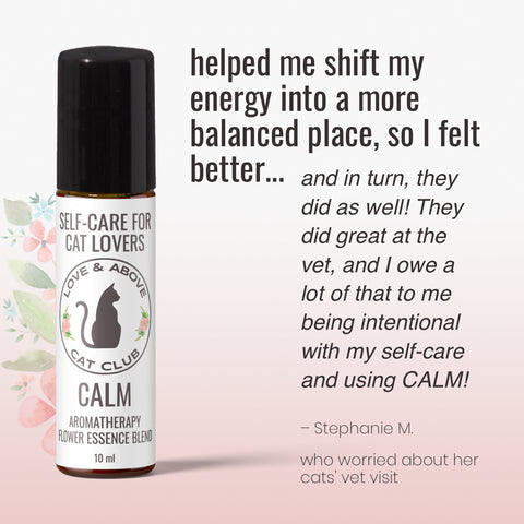 Calm - Stress Relief for Humans: Aromatherapy & Flower Essence Roller