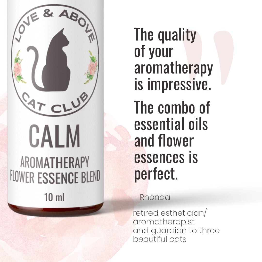 Calm - Stress Relief for Humans: Aromatherapy & Flower Essence Roller