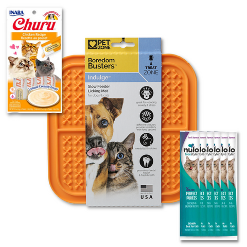 Lick, Treat, Repeat Bundle for Cats