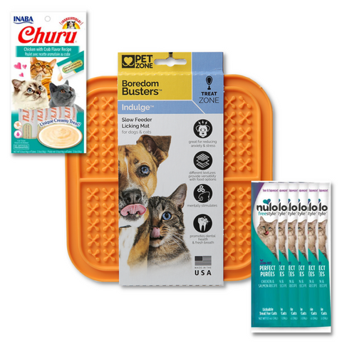 Lick, Treat, Repeat Bundle for Cats