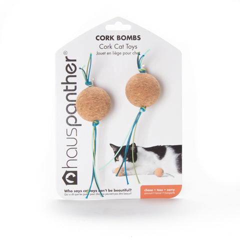 Cork Bombs (set of 2) by Hauspanther