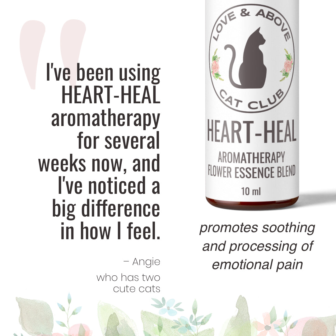Heart-Heal - Grief Support for Humans: Aromatherapy & Flower Essence Roller