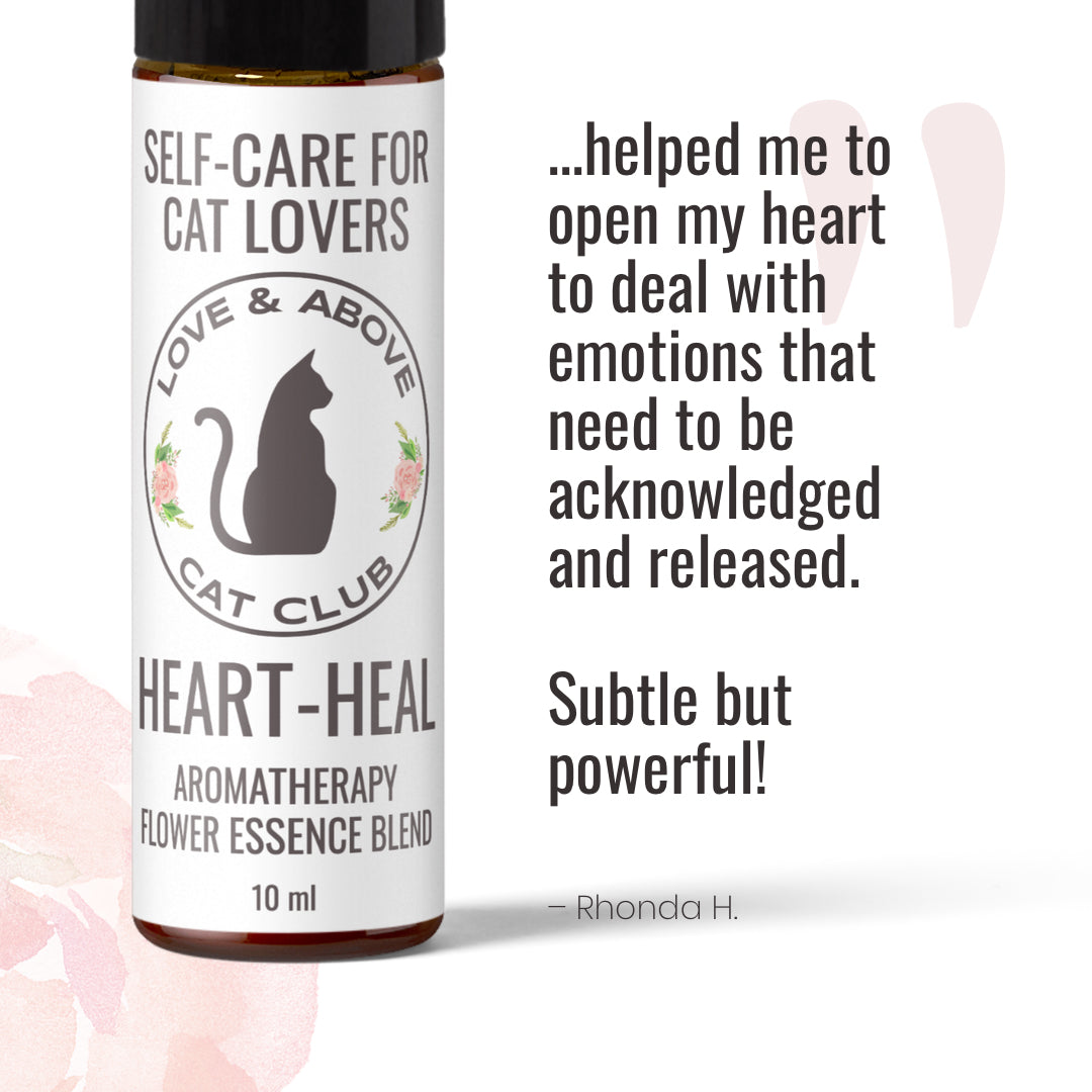 Heart-Heal - Grief Support for Humans: Aromatherapy & Flower Essence Roller