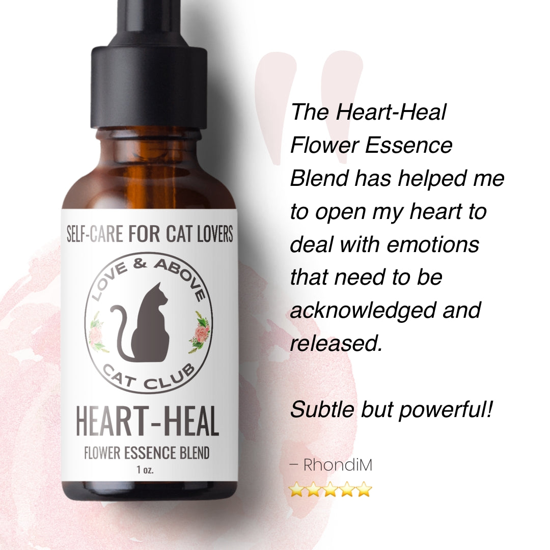 Heart-Heal - Grief Support for Humans: Aromatherapy & Flower Essence Roller