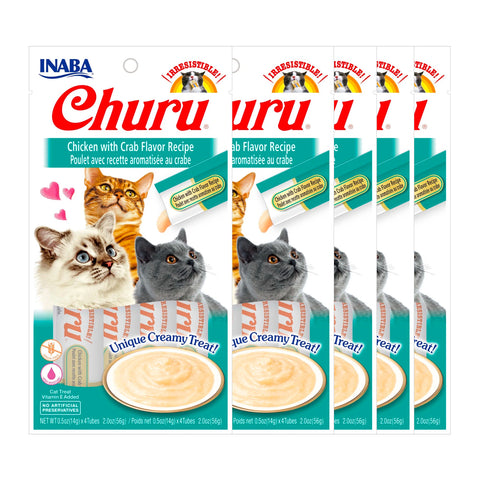 Inaba Churu Bundle - 5 Pack (20 Tubes)