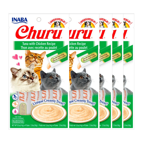 Inaba Churu Bundle - 5 Pack (20 Tubes)