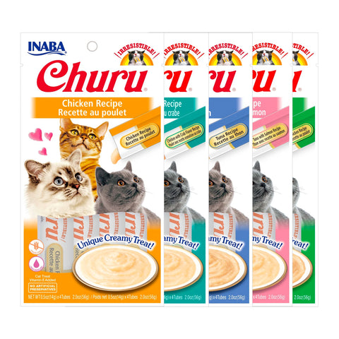 Inaba Churu Bundle - 5 Pack (20 Tubes)