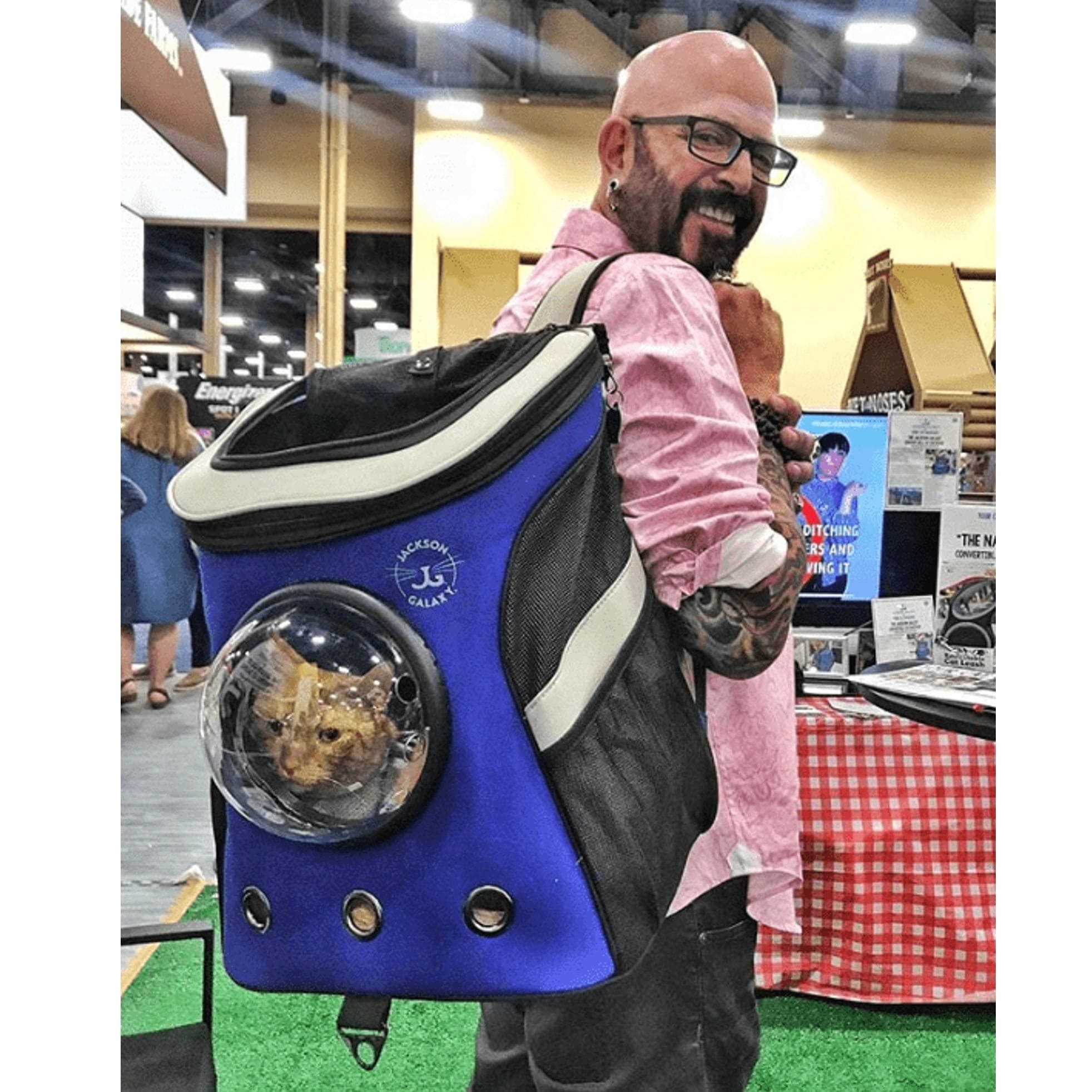The Jackson Galaxy Convertible Cat Backpack Carrier