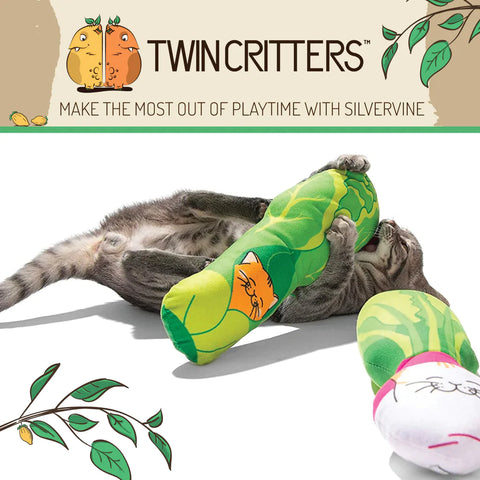 KittiVeggi Silvervine Vegetables (Set of 2) by Twin Critters