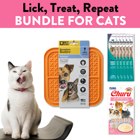 Lick, Treat, Repeat Bundle for Cats