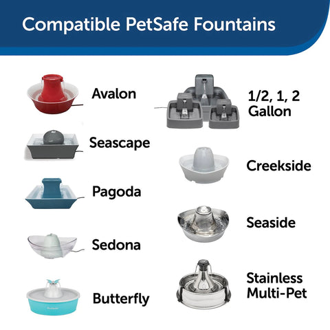 PetSafe Seaside Stainless Pet Fountain