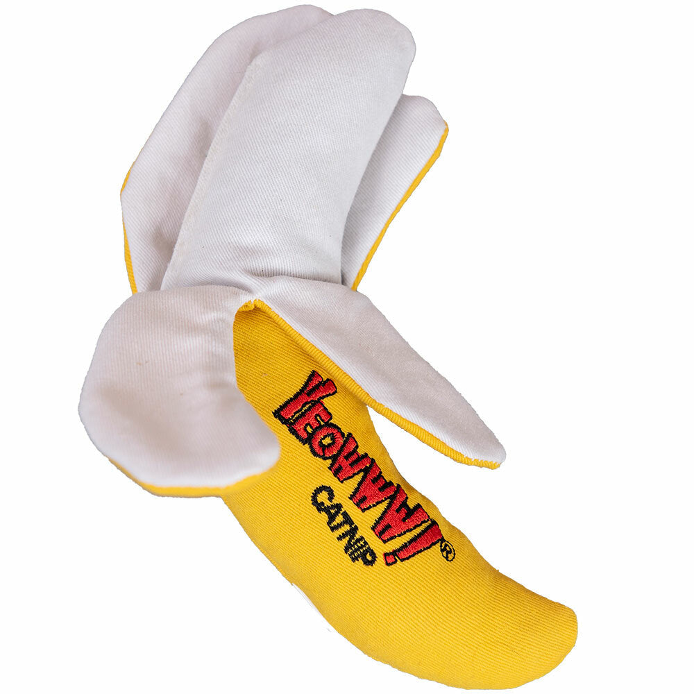 Juguete para Gatos con Plátano Pelado Z-Catnip de Yeowww!