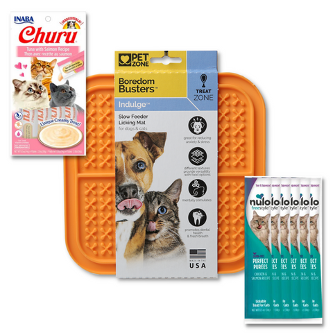 Lick, Treat, Repeat Bundle for Cats