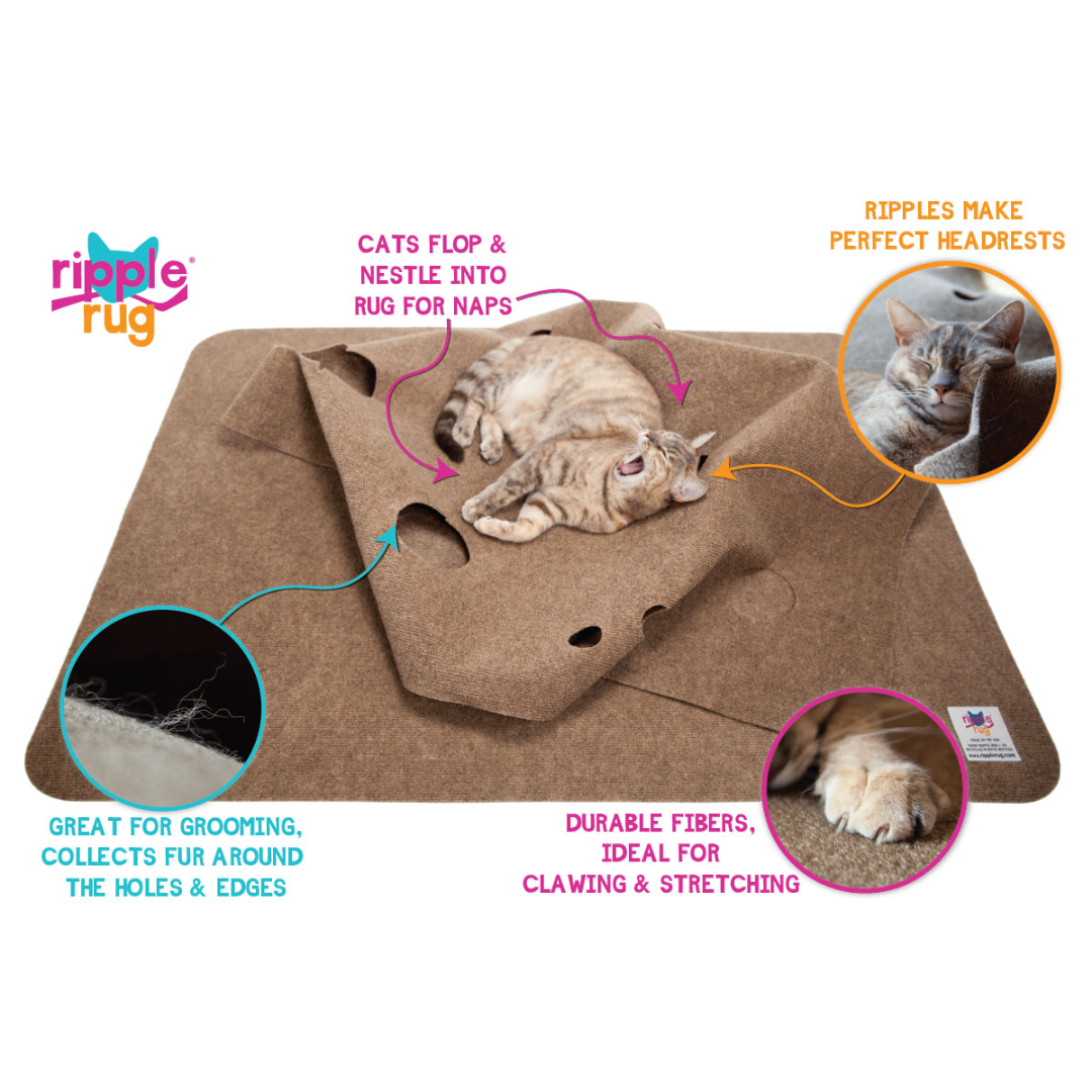 Ripple Rug Cat Activity Mat – Jackson Galaxy