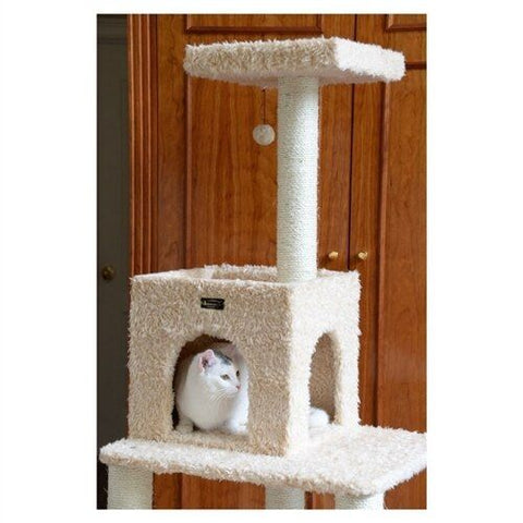 Classic 69-inch Ultra-Thick Faux Fur Cat Tree by Armarkat